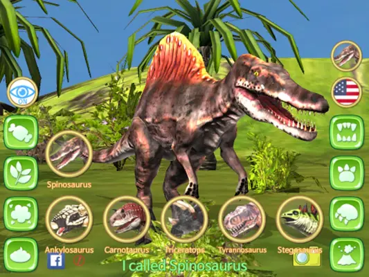 Dinosaur 3D - AR android App screenshot 1