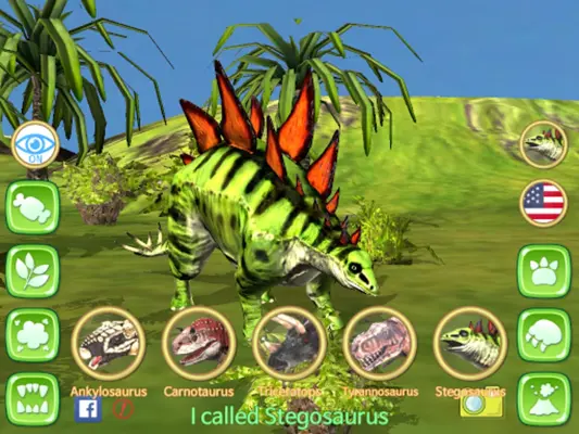 Dinosaur 3D - AR android App screenshot 2